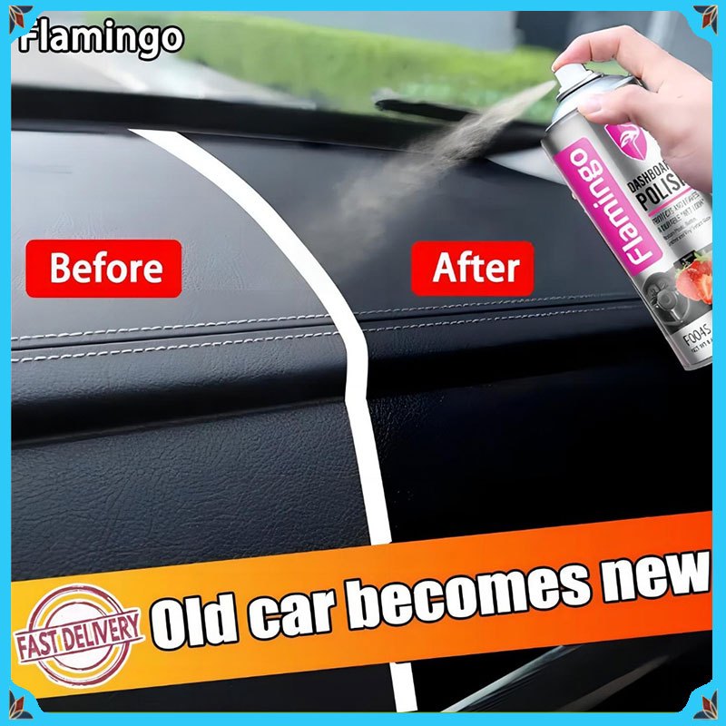 Flamingo Car Dashboard Wax Spray cleaner dashboard cleaner wax Car