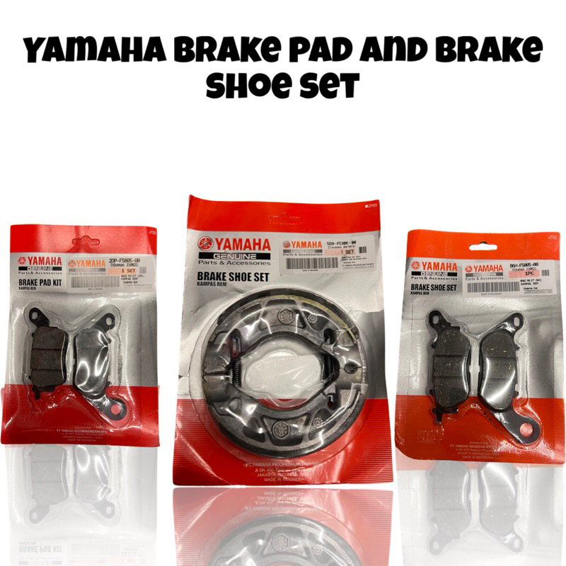YAMAHA BRAKE PAD & BRAKE SHOE SET FOR MIO SPORTY/ MIO SOULTY Shopee