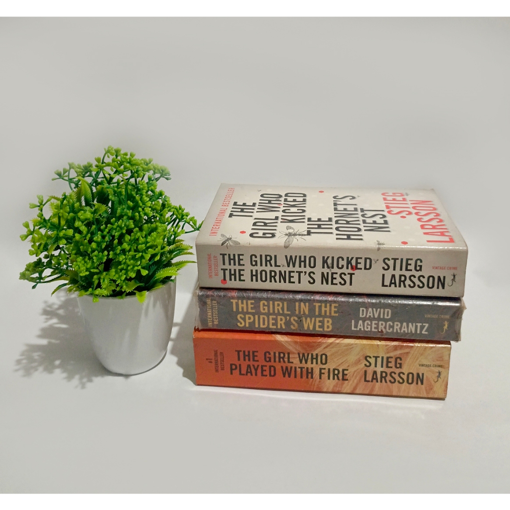 "Millennium" Series by Stieg Larsson & David Lagercrantz Books (SOLD AS