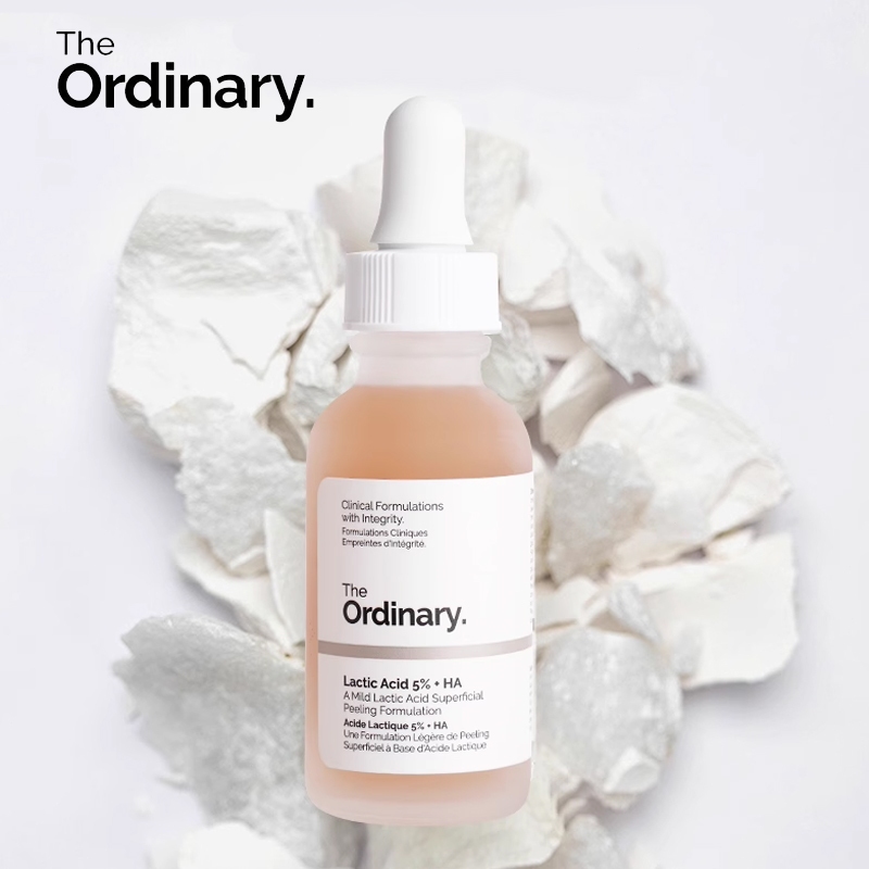 The Ordinary Lactic Acid 5+ HA Gently exfoliate,close the mouth for