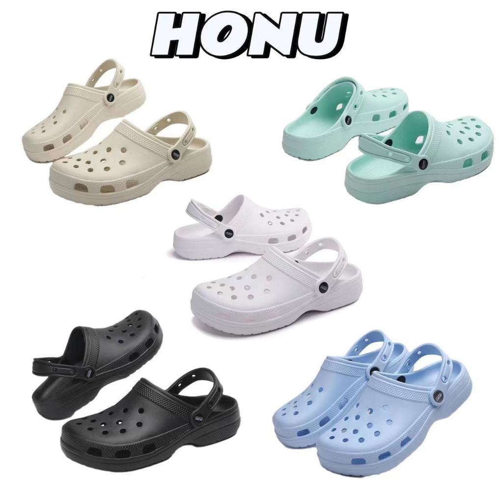 HONU Men Women Shoes Flat Sandals Multiple Colour Classic Clog | Shopee ...