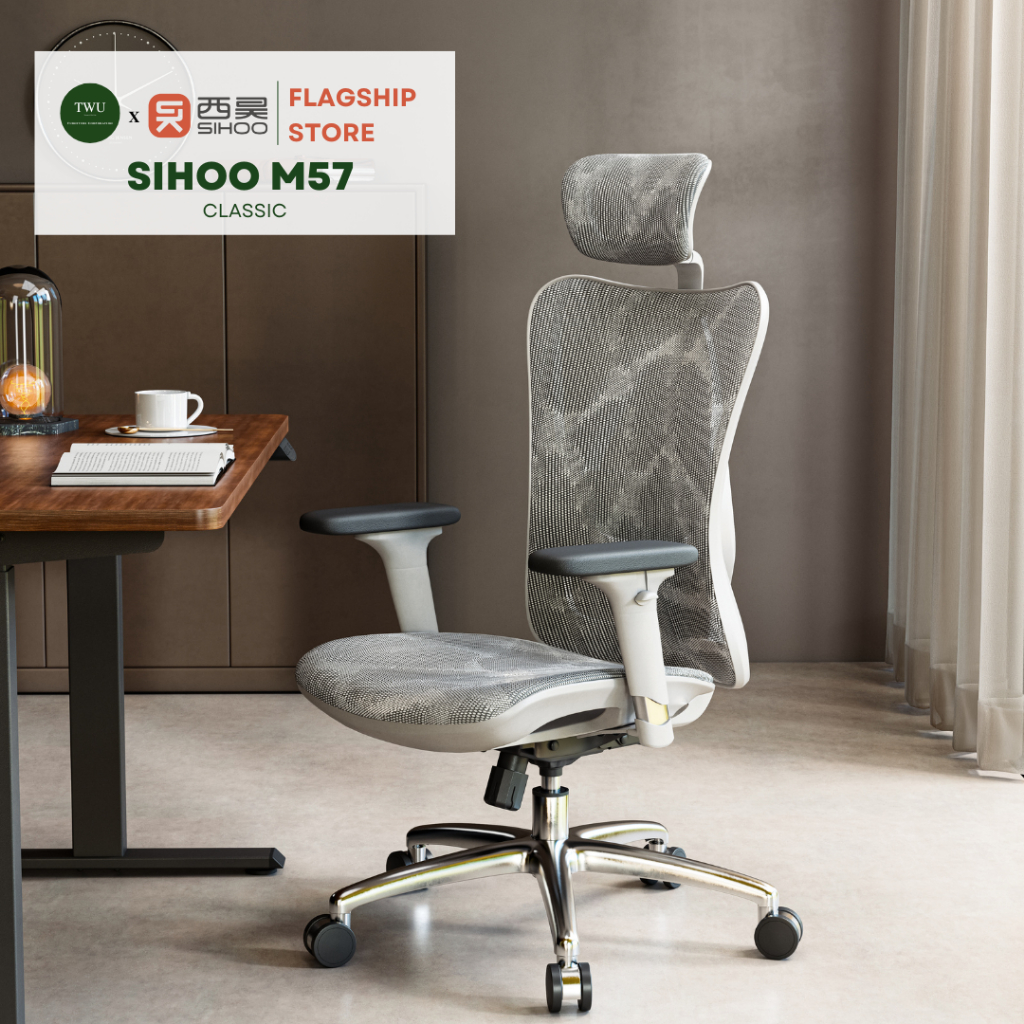 Sihoo M57 Ergonomic Office Gaming Desk Chair with 2 year warranty, All  Mesh, Sihoo Official