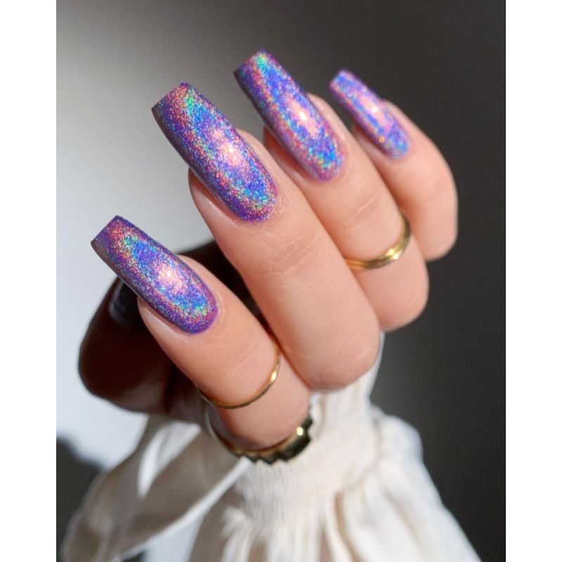 Mooncat Heavy is the Crown SHATTERED GLASS Holographic Nail Polish