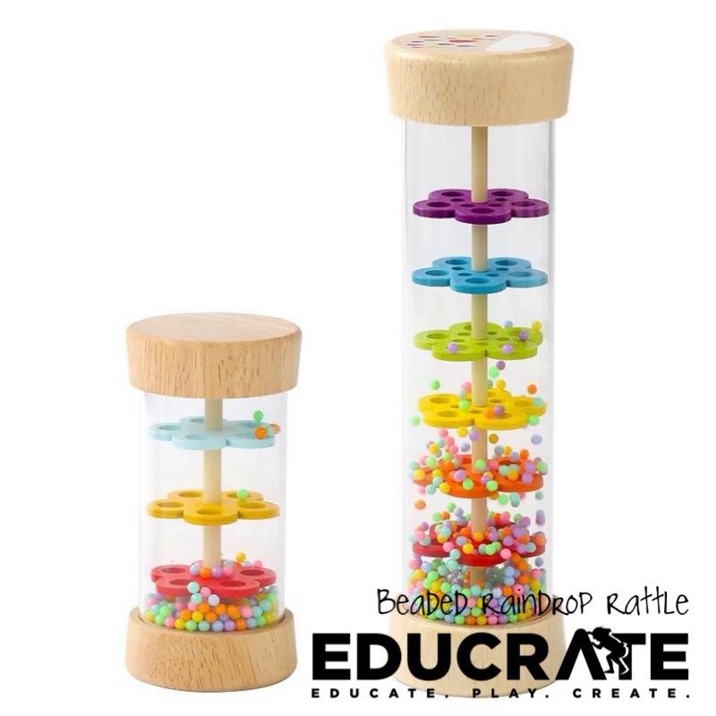 educratePH Beaded Raindrop Rattle / Shaker music rhythm | Shopee ...
