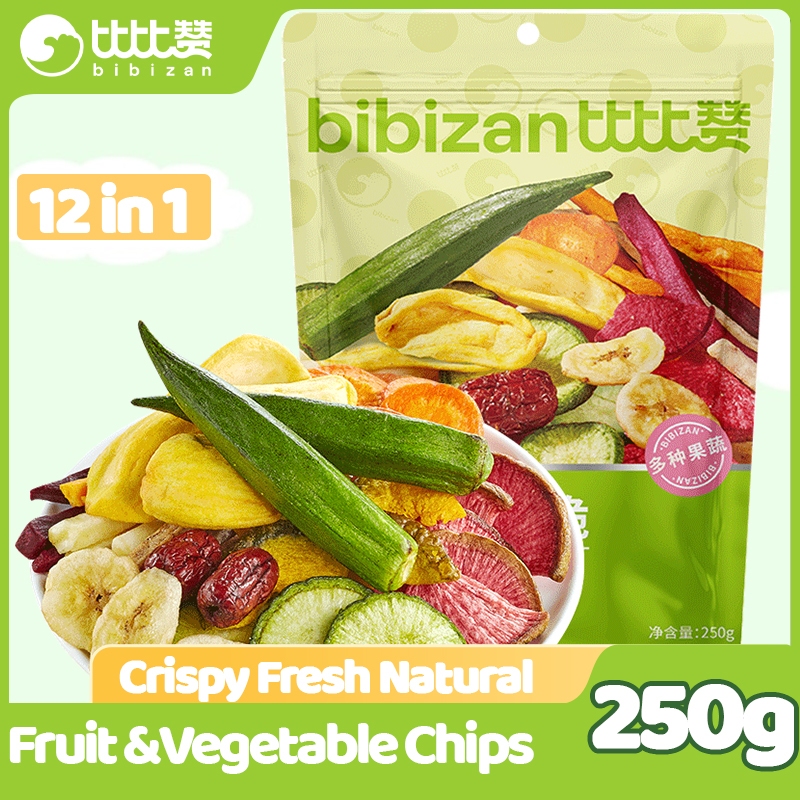 12 in 1 Dried Fruits and Vegetables 250g Dried Vegetables Snack