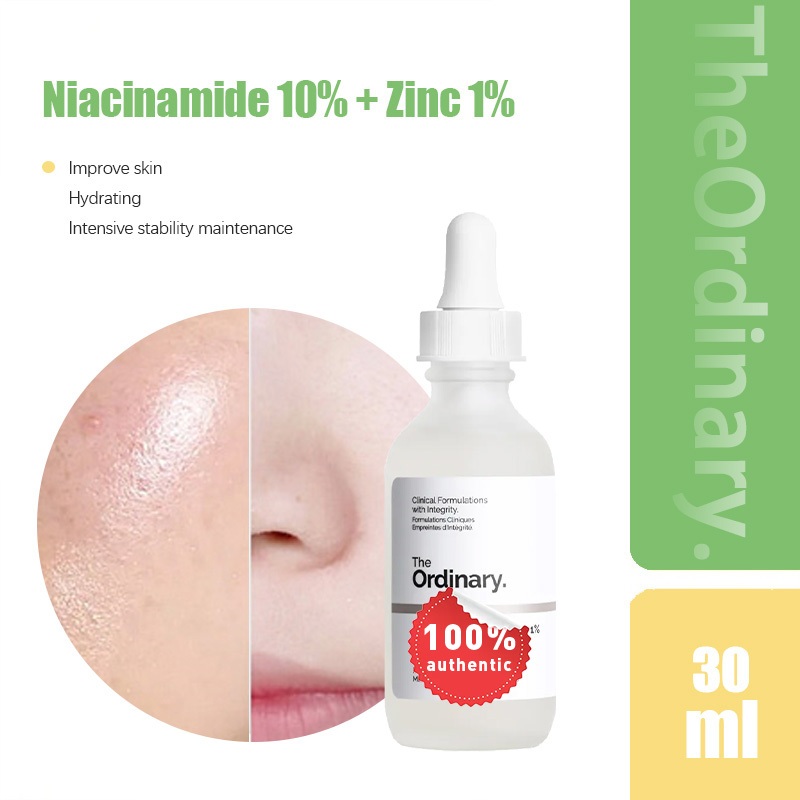 The Ordinary Niacinamide 10 + Zinc 1 30ml / 60ml / Whitening