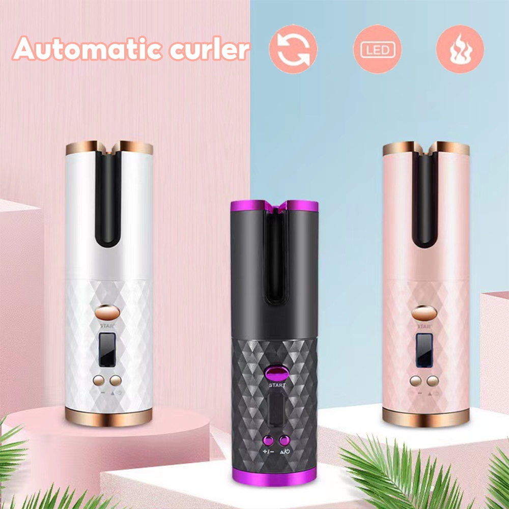 Hair Roller Curler Curling Iron Fast Heating Portable Hair Iron ...