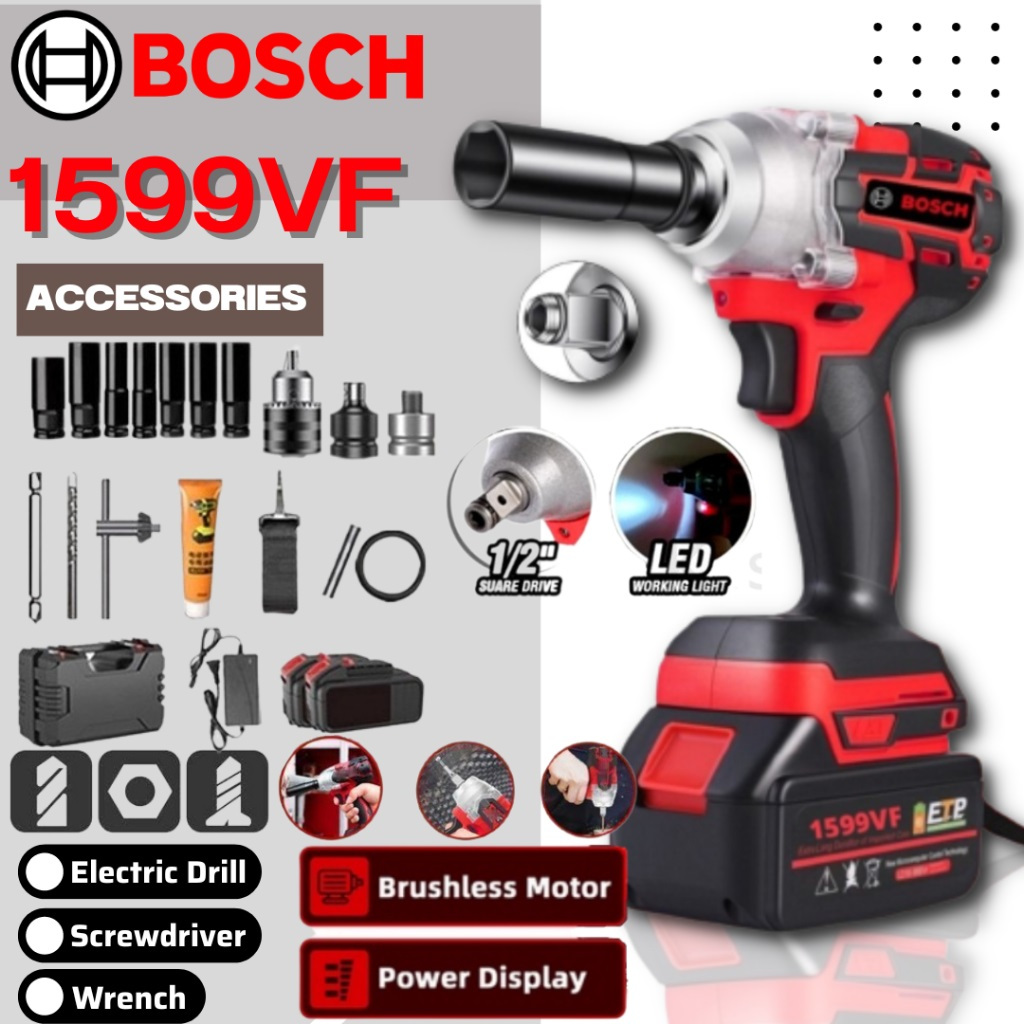 Impact wrench electric bosch hot sale