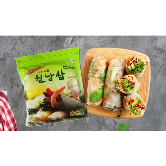 FAT&THIN SPRING ROLL WRAPPER RICE PAPER 250G (U)