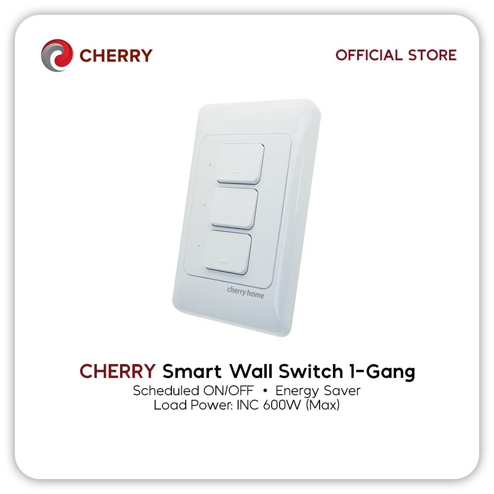Cherry Home Smart Light Switch 2-Gang