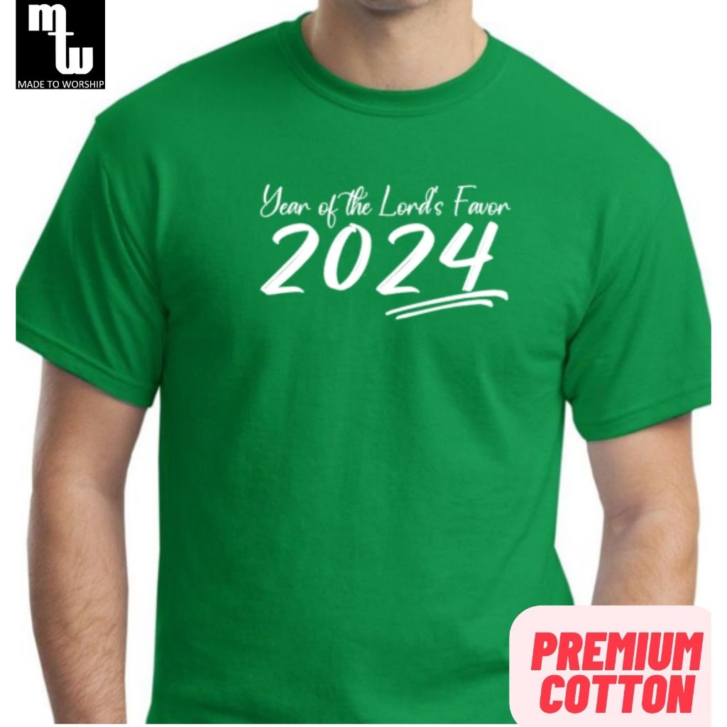 MTW 2024 New Year Family Shirt Christian Gospel Bible Verse Shirt