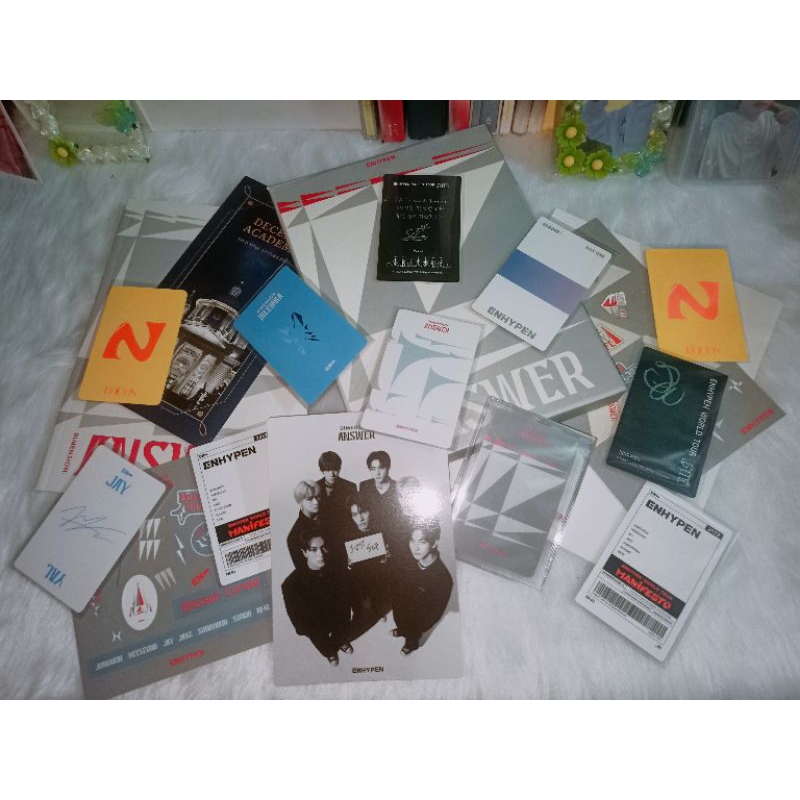 ENHYPEN UNSEALED ALBUM ROMANCE:UNTOLD, B:C, MANIFESTO, ORANGE BLOOD&ETC ...