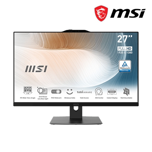 MSI Modern AM272P 12M All-in-One Desktop PC - Intel Core i7-1260P ...