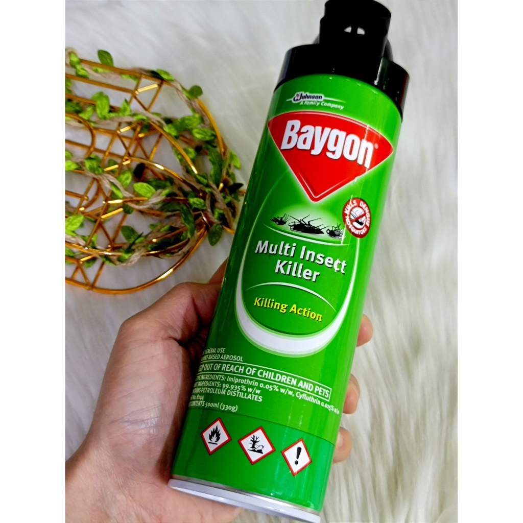 Baygon Multi Insect Killer 330grams Shopee Philippines