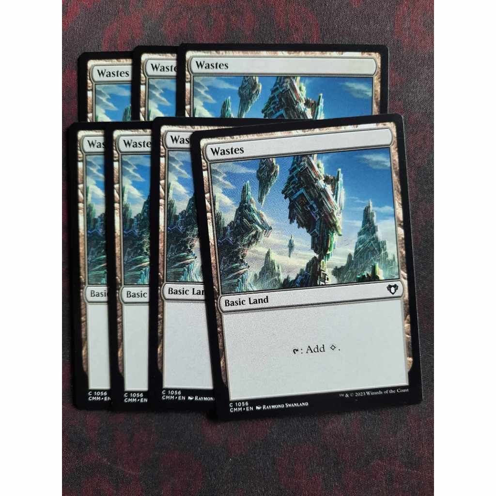 Wastes ( MTG / Common / Non Basic Land / 1056 / CMM ) Shopee Philippines