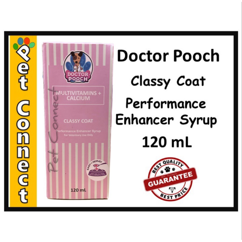 Doctor Pooch Classy Coat and Performance Enhancer for Dogs 120mL