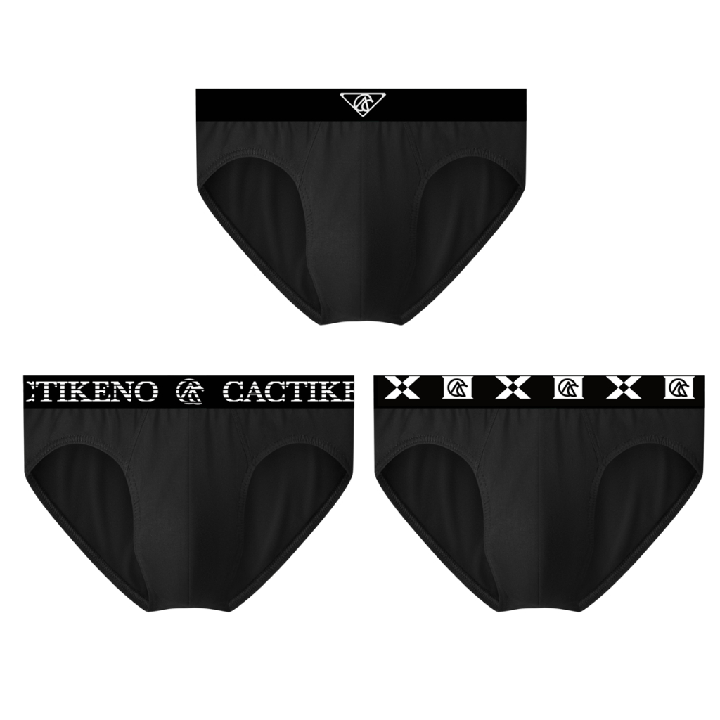 Cacti Keno 3 Pcs Boxer Briefs For Men Underwear Men's Brief Original
