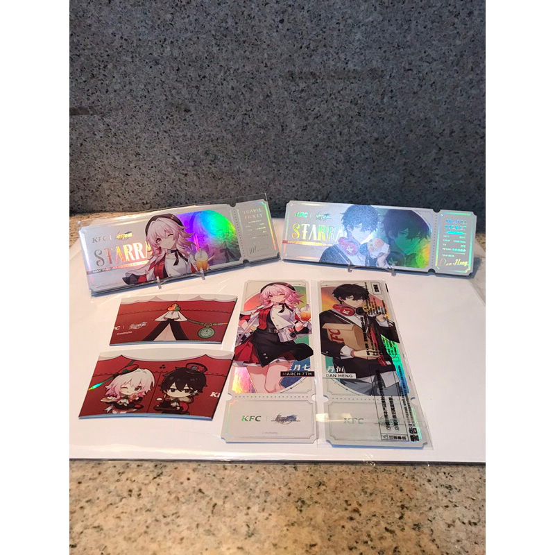 [KFC x Honkai:Star Rail] 2023 China Exclusive Collab Merchandise (Set ...