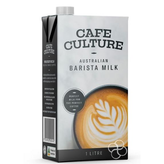 Cafe Culture Australian Barista Milk 1L Best for Froth , Coffee Latte