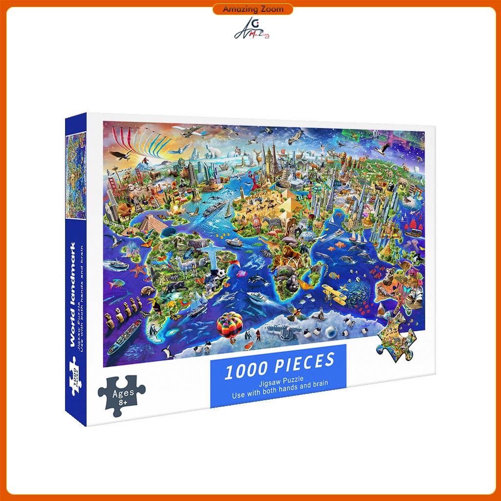 Jigsaw Puzzles 1000 Pieces High Definition Puzzle for Adults and Kids
