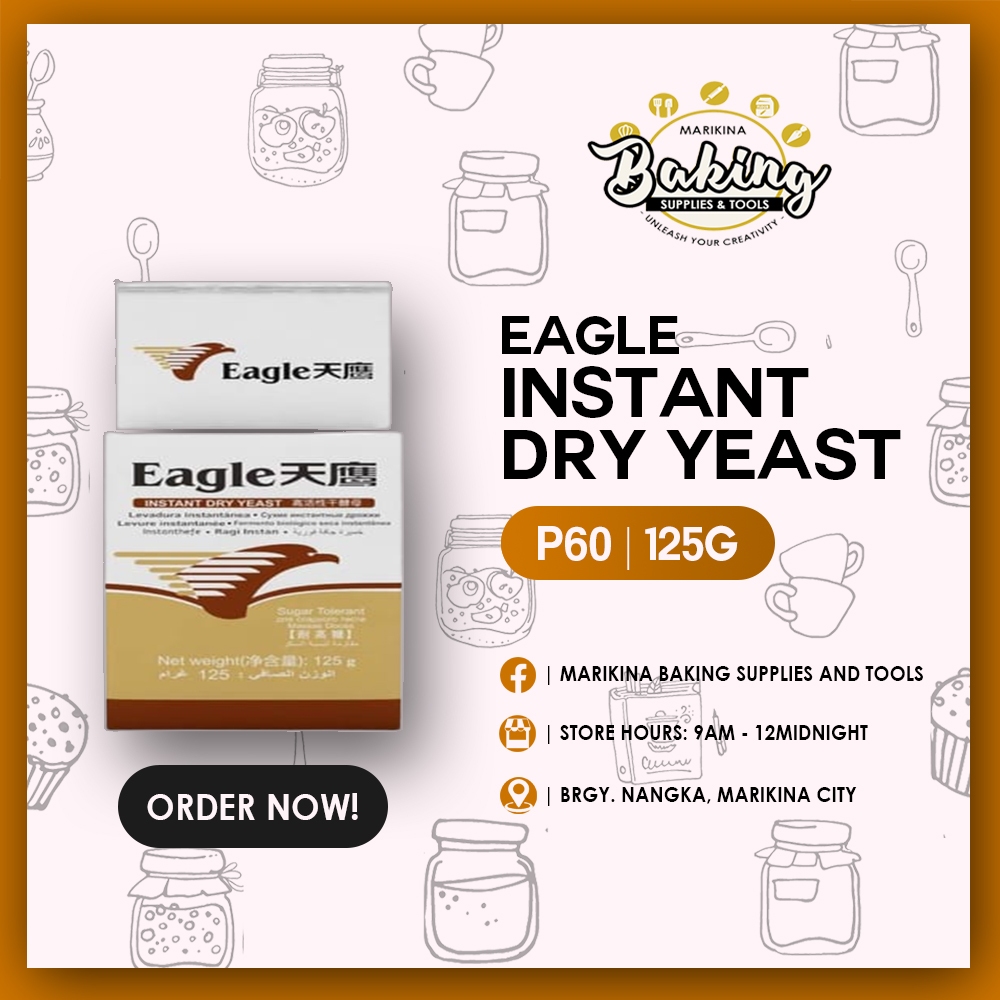 EAGLE INSTANT DRY YEAST 125G Shopee Philippines