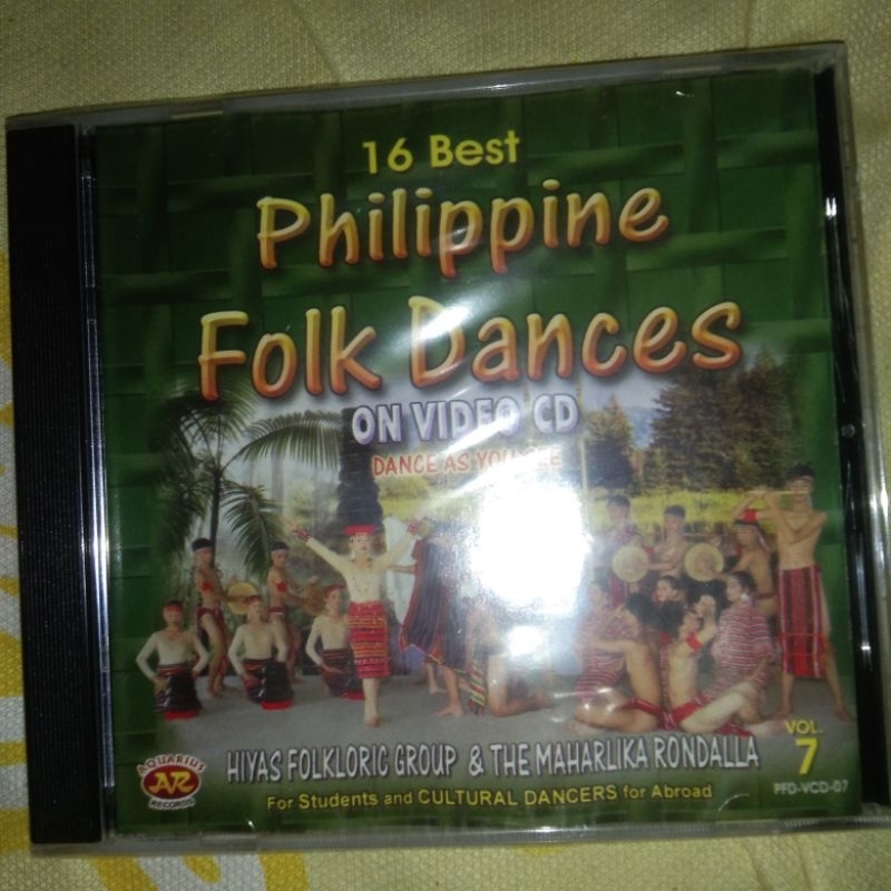 Philippine Folk Dances on VCD: Volume 7 (Original VCD Copy) | Shopee ...