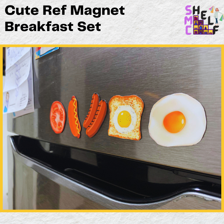 MG Cute Ref Breakfast Design Sold per set or per piece Shopee