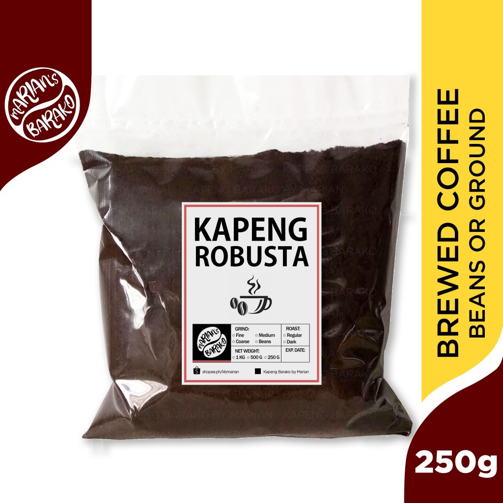 [KBM] Authentic Batangas Kapeng Robusta Coffee (250G/100G) [Kapeng ...