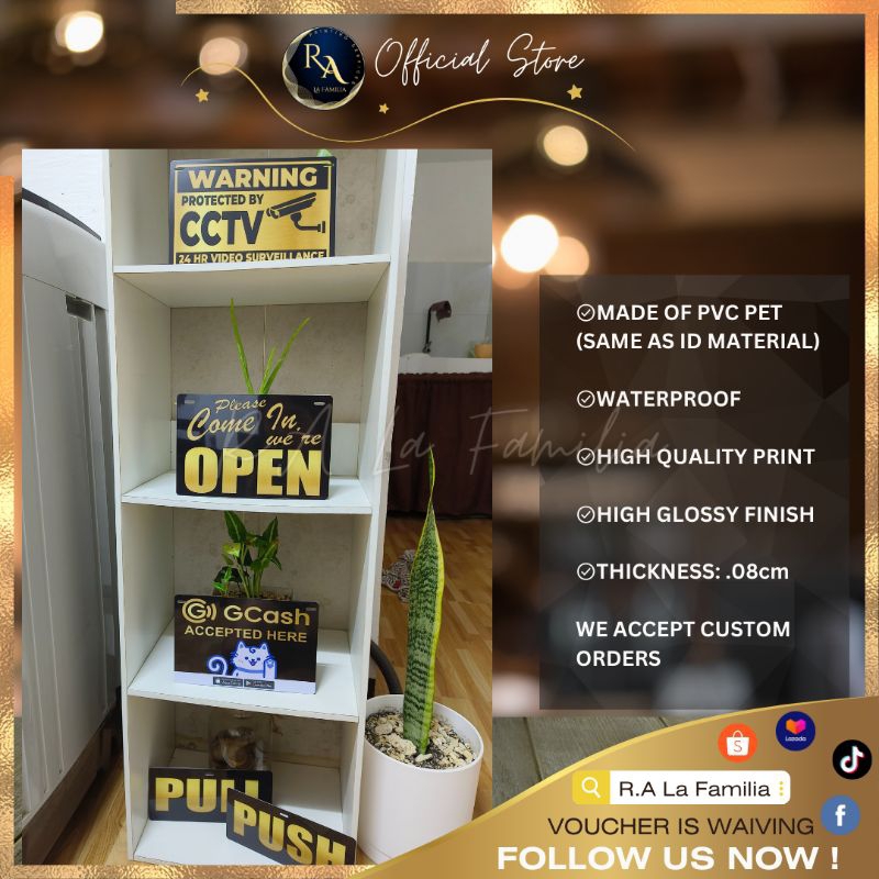 R.A PVC PROHIBITED SIGNAGE. WATERPROOF | Shopee Philippines