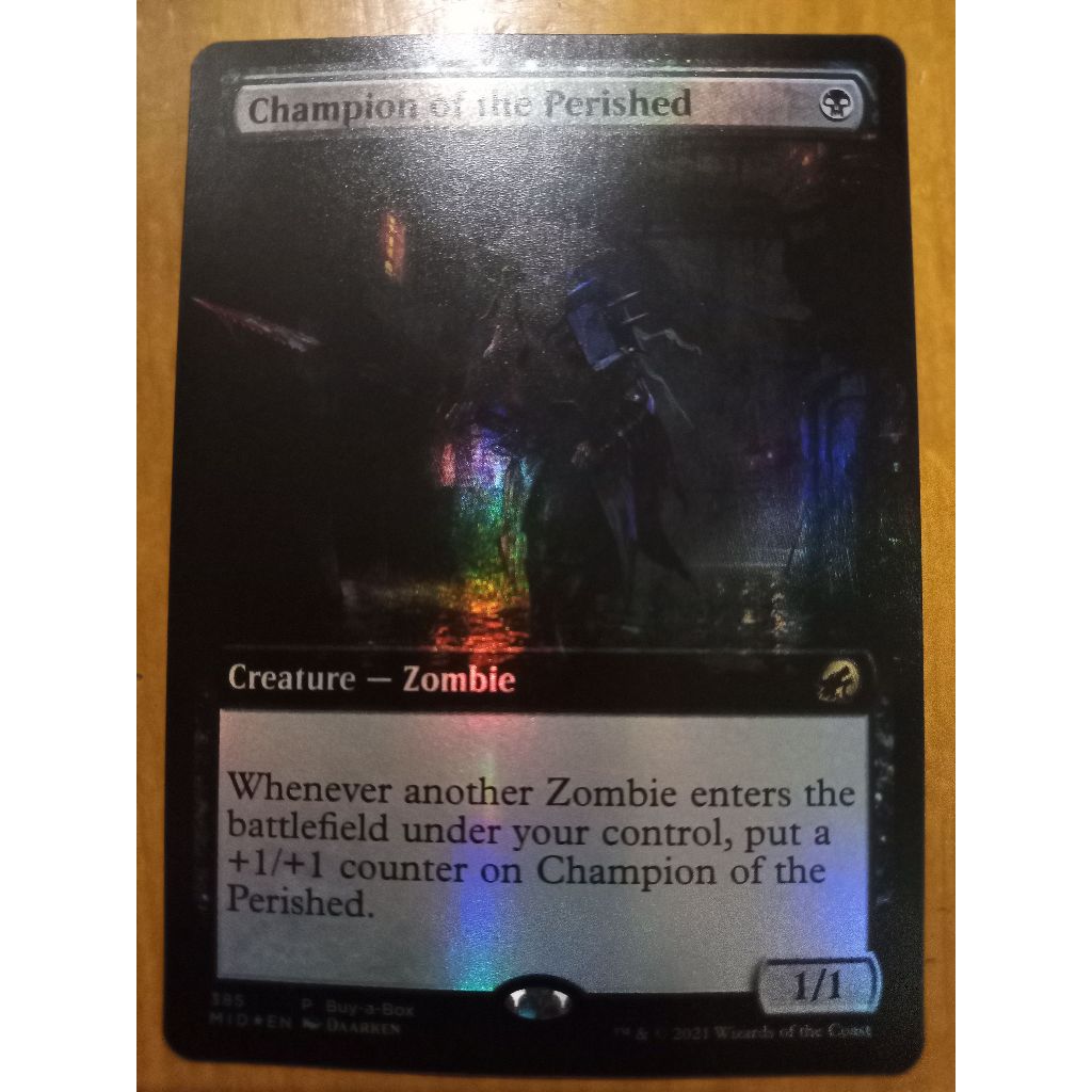 MTG Champion of the Perished (Innistrad Midnight Hunt Buy-a-Box) Magic