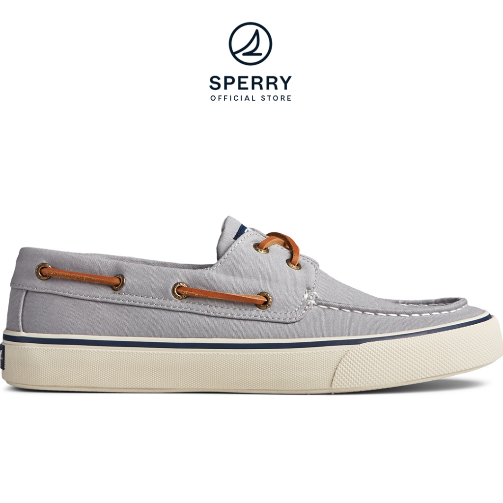 Sperry Men s Bahama II Sneaker Grey STS22604 Shopee Philippines