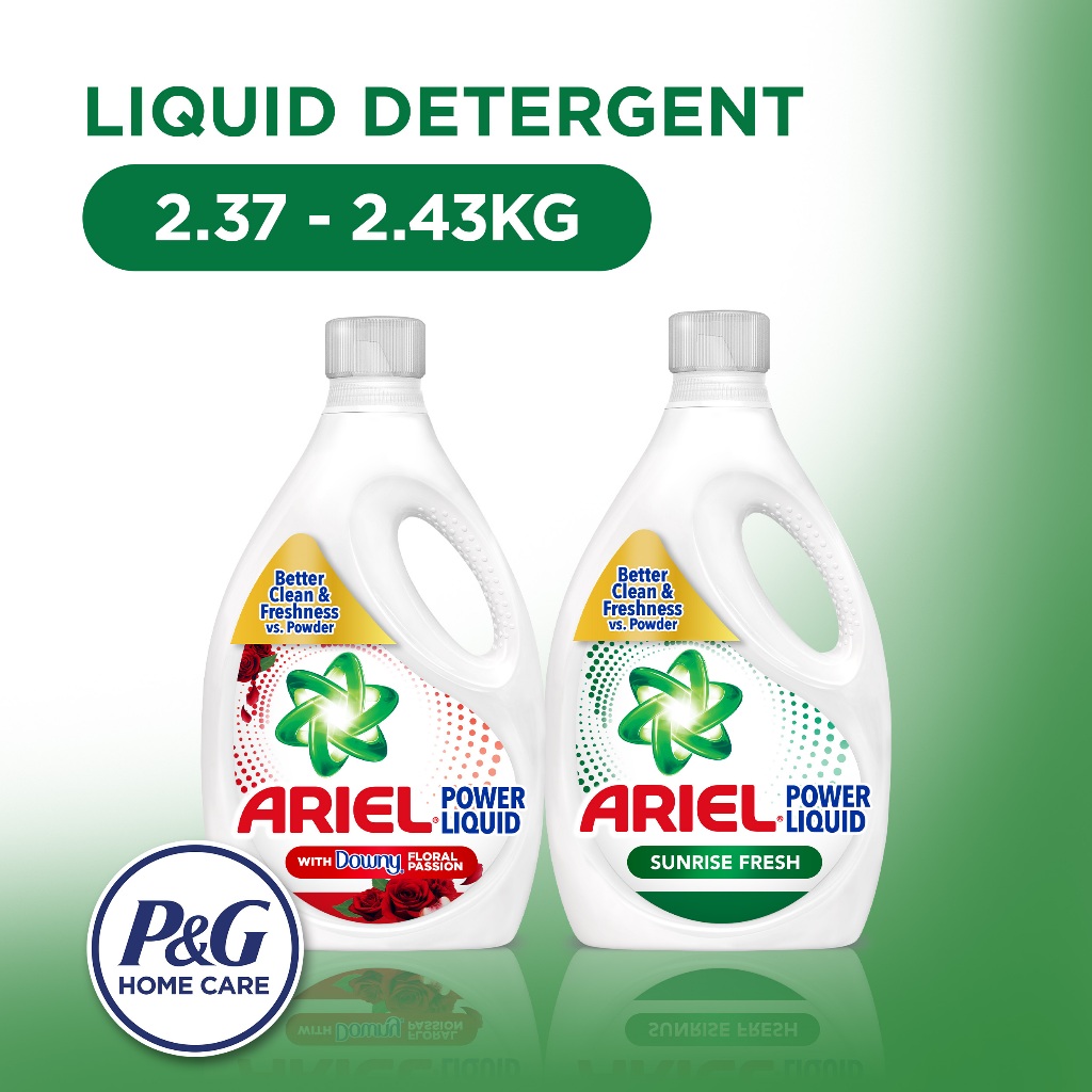 Ariel Liquid Detergent Floral Passion Sunrise Fresh 2.37 2.43KG