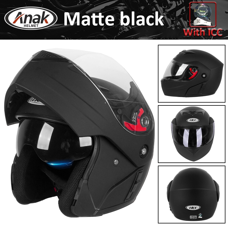 NEVA Original Men Modular Dual Visor Helmet For Motorcycle With Icc ...