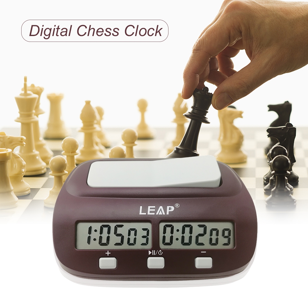HOT Chess Game Clock Timer Digital Chess Alarm Clock Two LED Screen