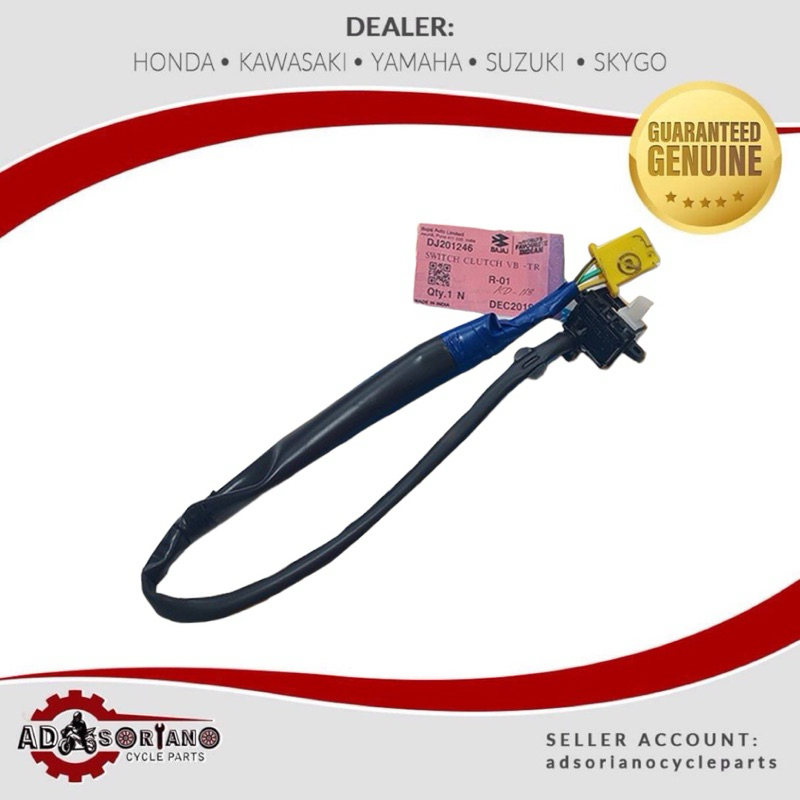 KAWASAKI ROUSER 135 180 220 NS150 NS200 CT125 CLUTCH SWITCH DJ201246 Shopee Philippines