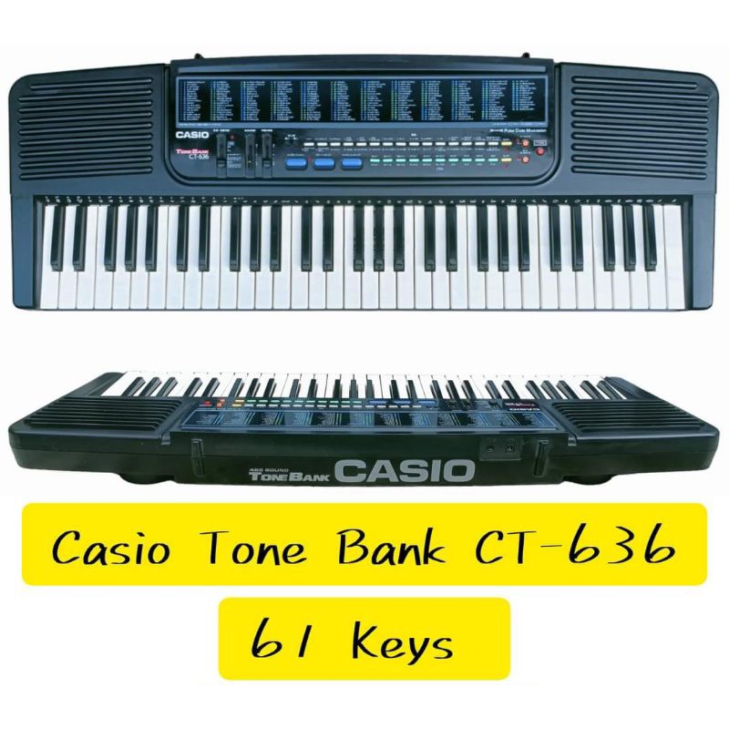 Casio ct clearance 636