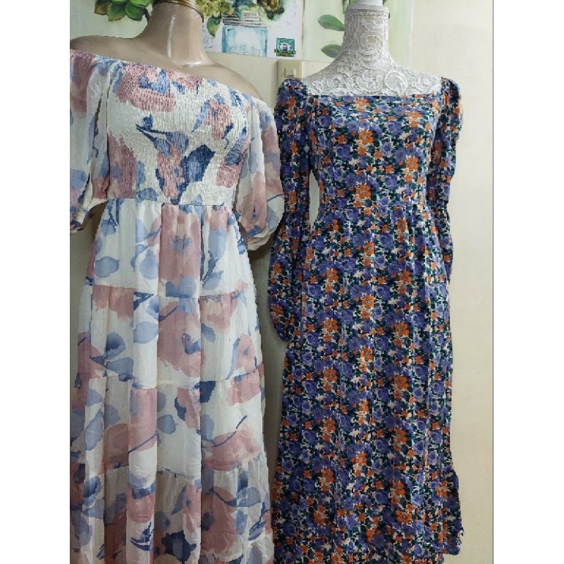 MAXI DRESS ASSORTED LIVE CHECKOUT LINK) Shopee Philippines