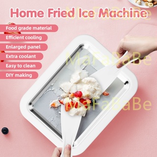 Cheap Fried Yogurt Machine Instant Ice Cream Rolls Large Size Ice Tray  Multifunctional Fried Food Plate Rapid Freezing Ice Cream Maker