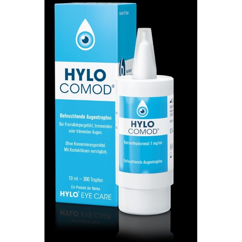 HYLO COMOD Preservative-Free Eye Solution HYLOCOMOD, HYLO-COMOD ...