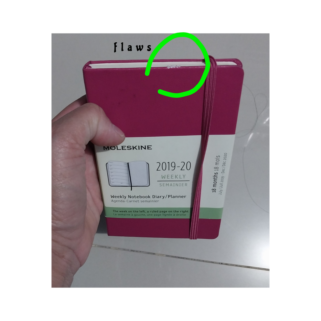 Moleskine 20192020 Weekly Planner ( Ruled / Mini ) Shopee Philippines