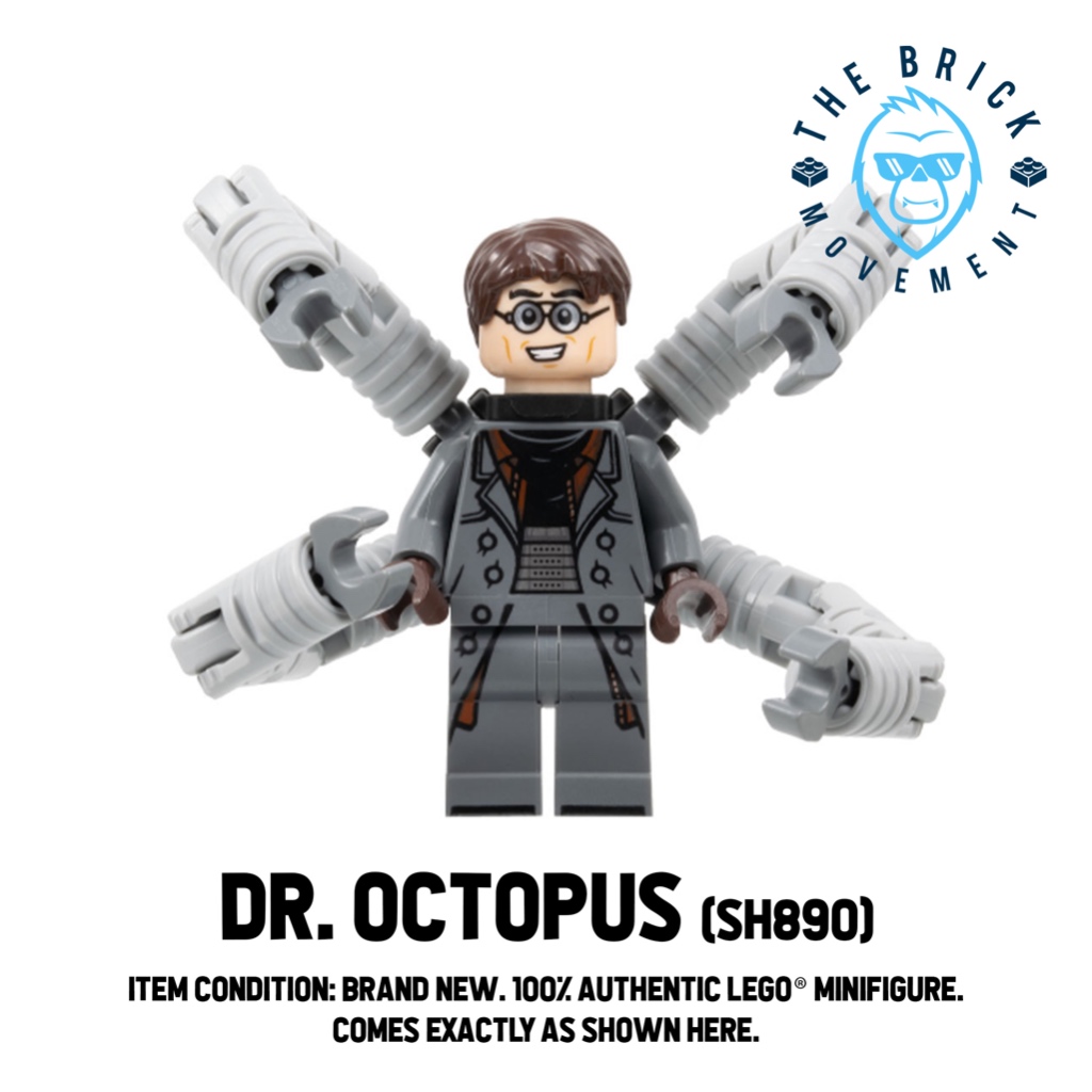 Doctor octopus lego minifigure sale