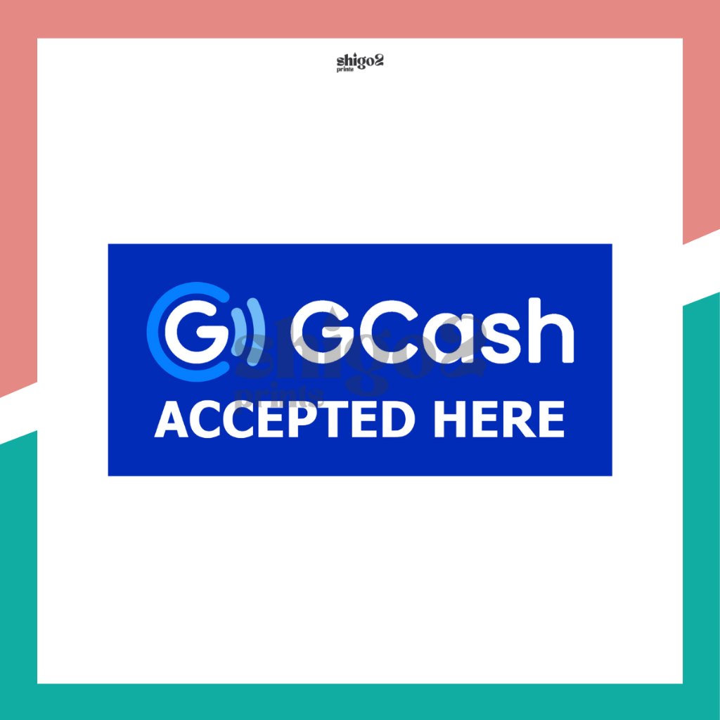 Small and Big Gcash Maya Cash In Cash Out Signage | Shopee Philippines