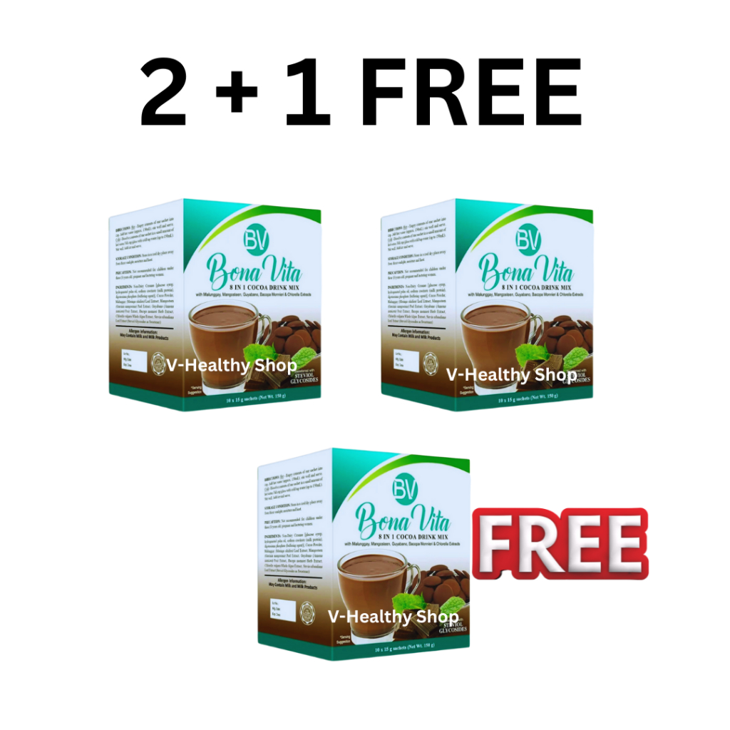 BonaVita Choco Flavor (3 Boxes) Shopee Philippines
