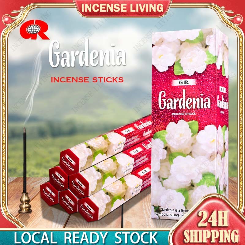 GR Gardenia Incense Sticks (20 Sticks Per Box) Shopee Philippines