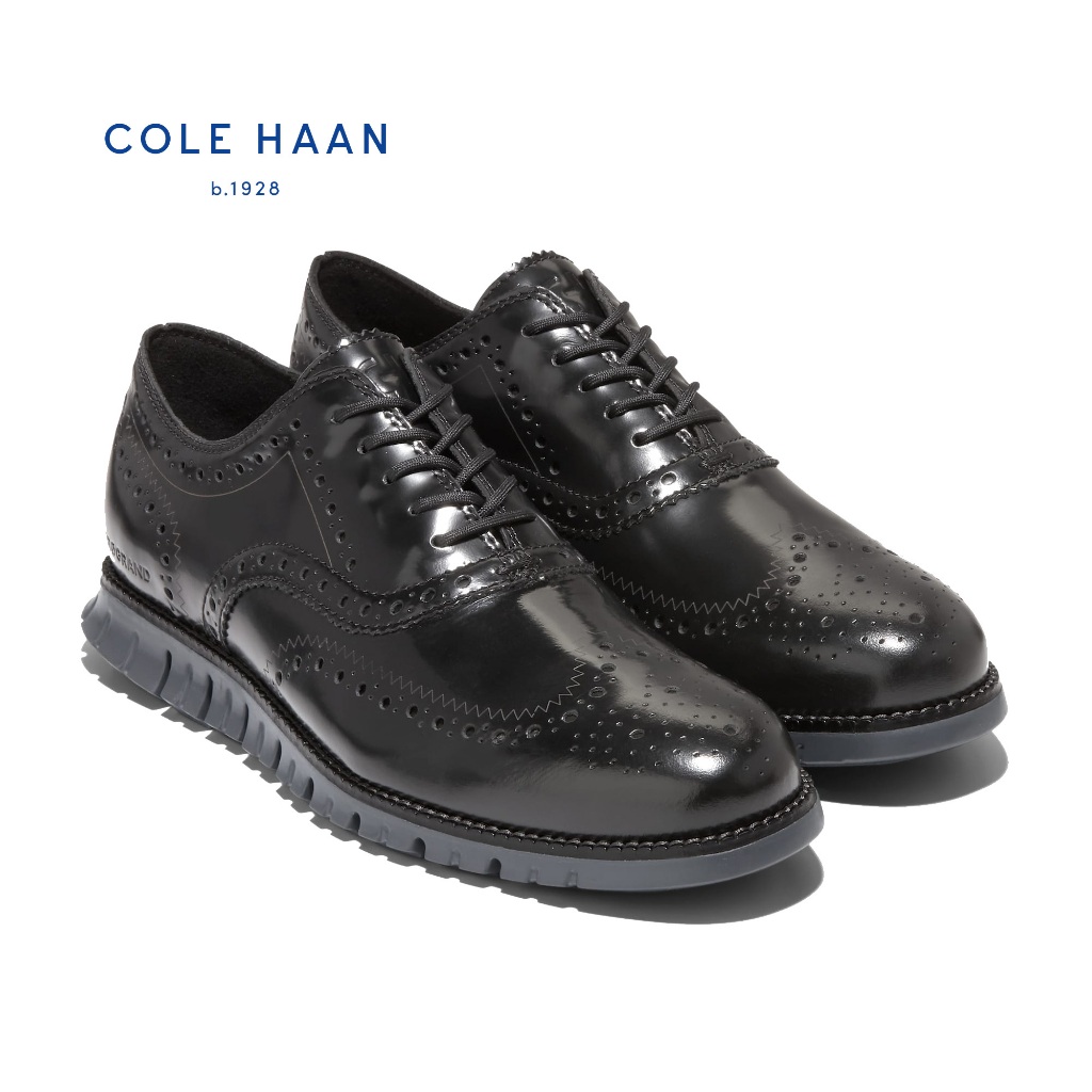 Cole haan zerogrand wingtip oxford black best sale