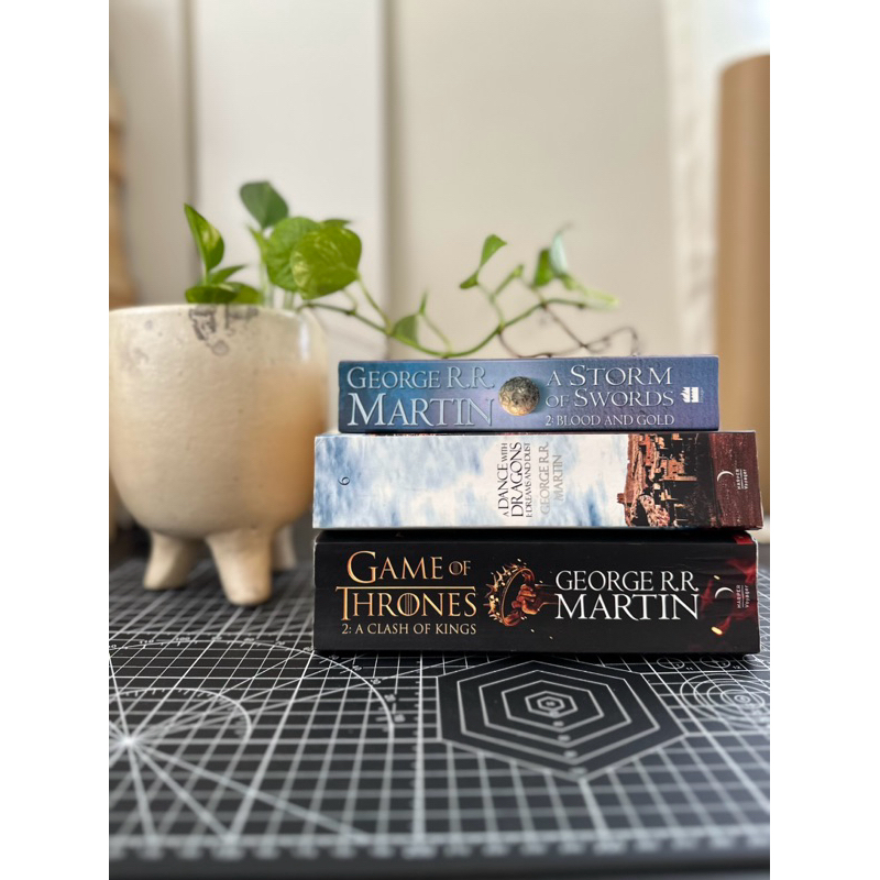 George RR Martin Novels (Pre-loved) | Shopee Philippines
