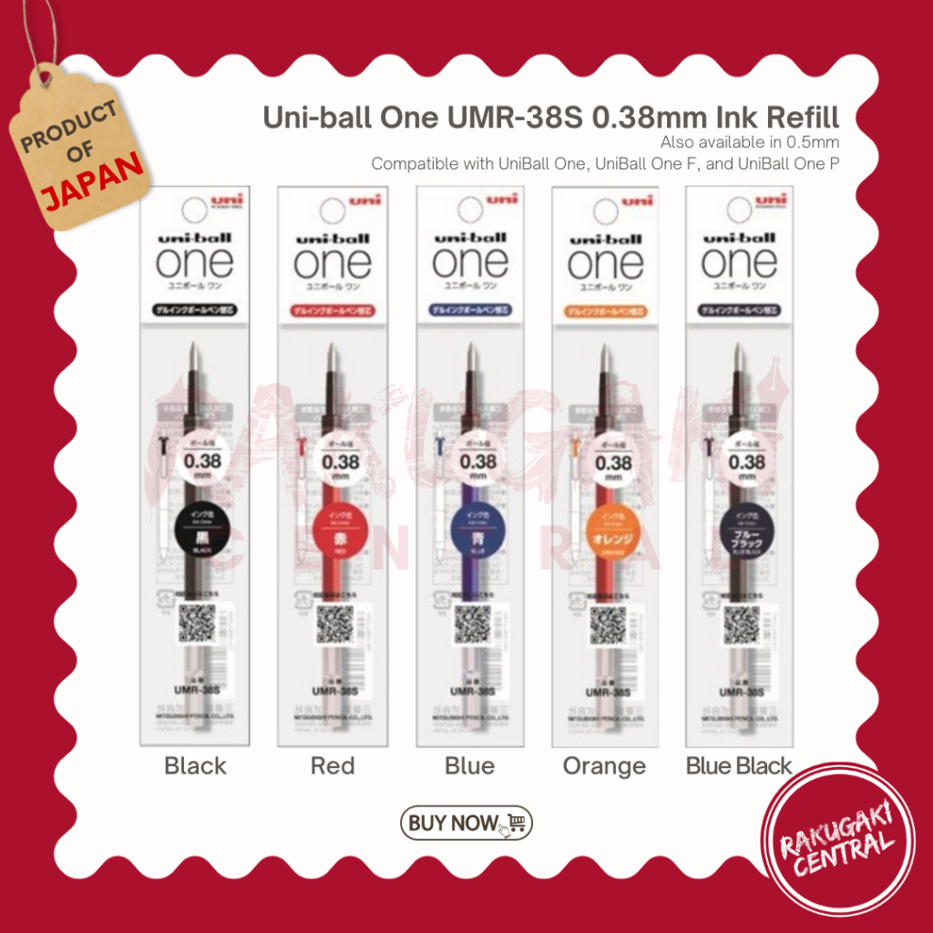 Uniball One Refill UMR-38S 0.38mm | Shopee Philippines