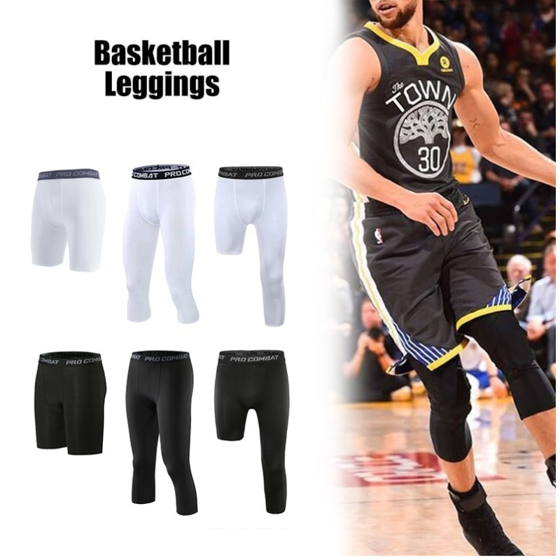 Basketball Compreesion Leggings for Men Supporter Basketball Sports ...