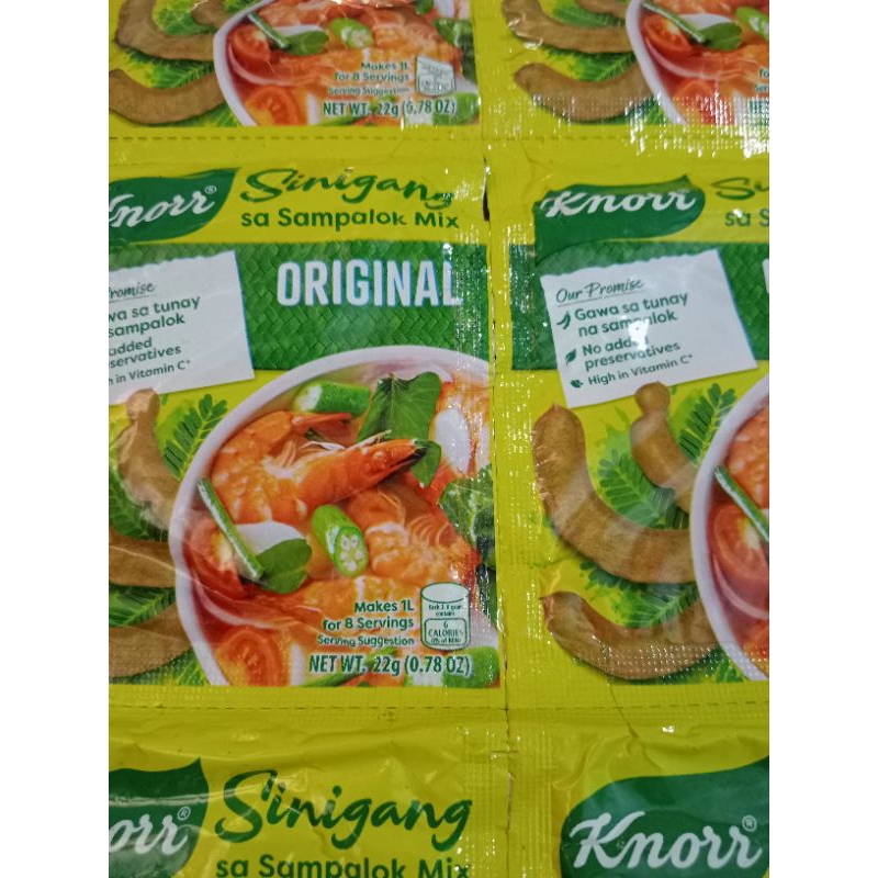 Knorr Sinigang Sa Sampalok Original Shopee Philippines