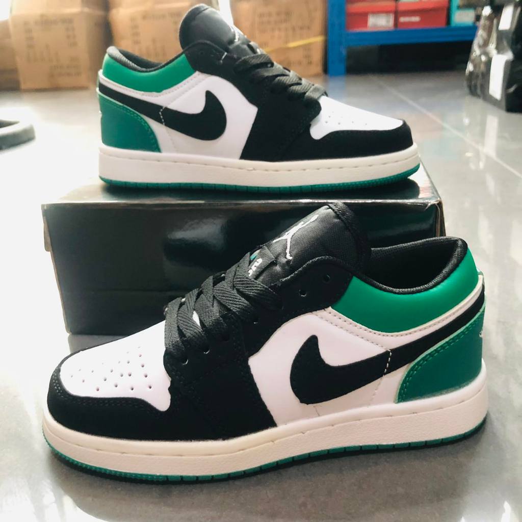 Air Jordan 1 aj1 Low cut sneaker for kids shoes with box | Shopee ...